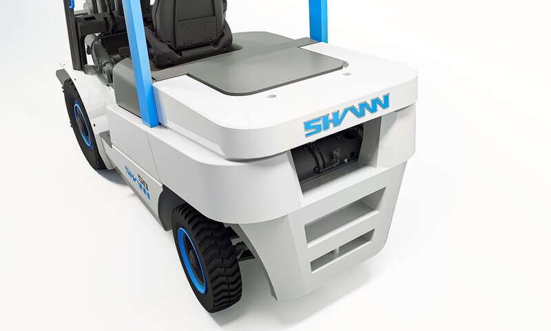 Электромобильный вилочный погрузчик SHANN CPD50 mini JE