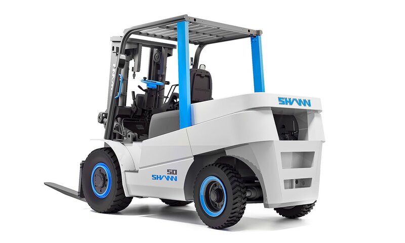 Электромобильный вилочный погрузчик SHANN CPD50 mini JE
